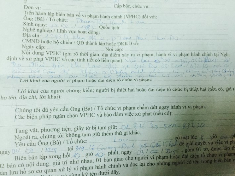 Cảnh sát cơ động có quyền kéo xe oto về giam không vậy các bác??