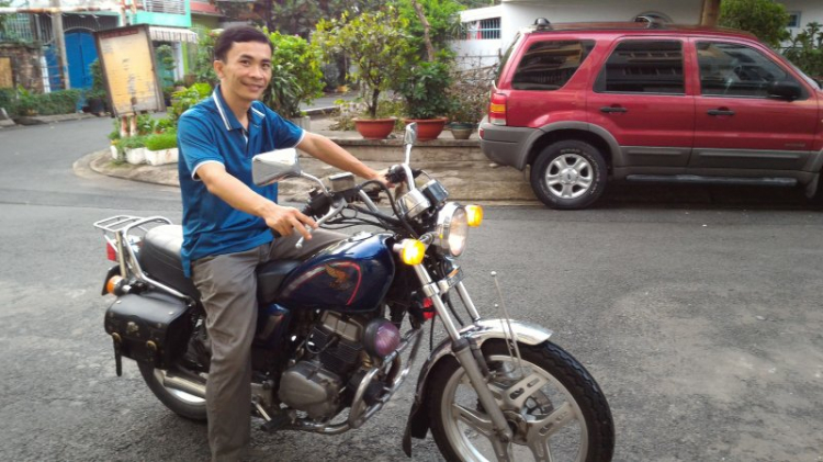 THành lập Hội những người mê và chơi xe Motor Honda LA 250cc
