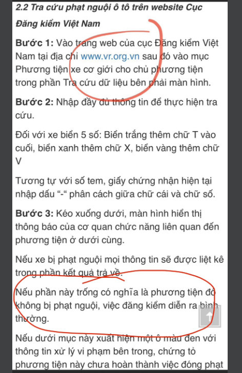 Hỏi phạt nguội