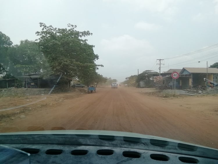 Kratié, Cam pốt - Tự lái ô tô sang đúng dịp tết cổ truyền của Campuchia