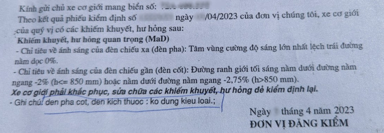 Cục Đăng Kiểm: Xử nghiêm đăng kiểm viên gây khó khăn, nhũng nhiễu người dân khi kiểm định xe cơ giới