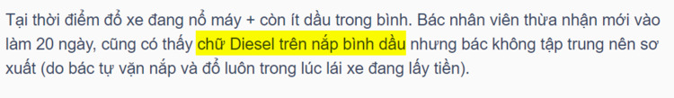 Vụ bơm nhầm Xăng cho xe SantaFe Dầu: Chủ cây xăng đã chịu bồi thường