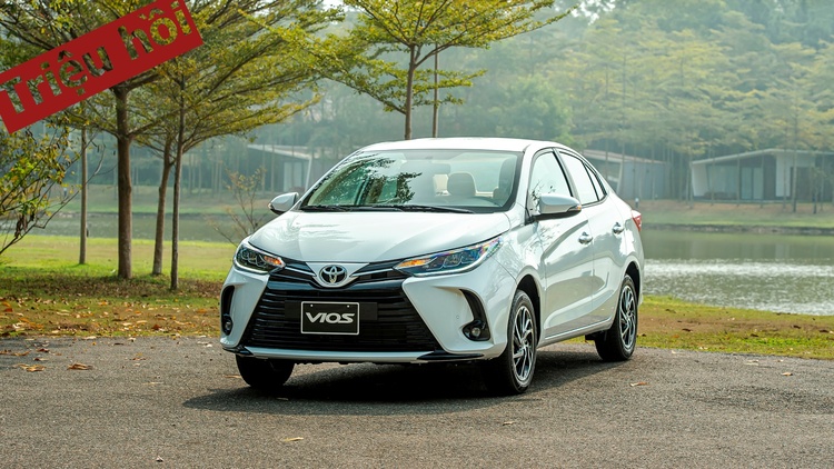 Triệu hồi Toyota Vios và Yaris tại Việt Nam vì lỗi đai an toàn