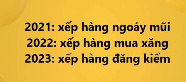 Khốn khổ đăng kiểm gần nửa năm vẫn chưa có tháo gỡ