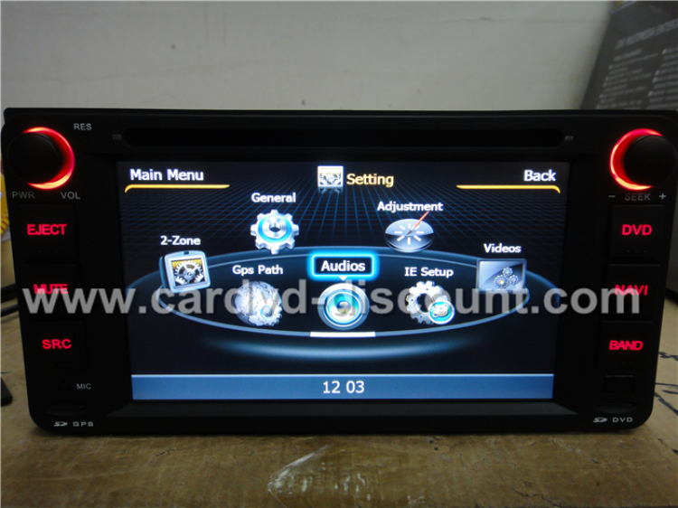 Review màn hình DVD Android 3g/wifi cho VW