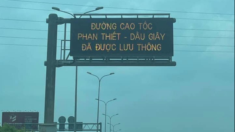 Dầu Giây - Phan Thiết thông xe 
