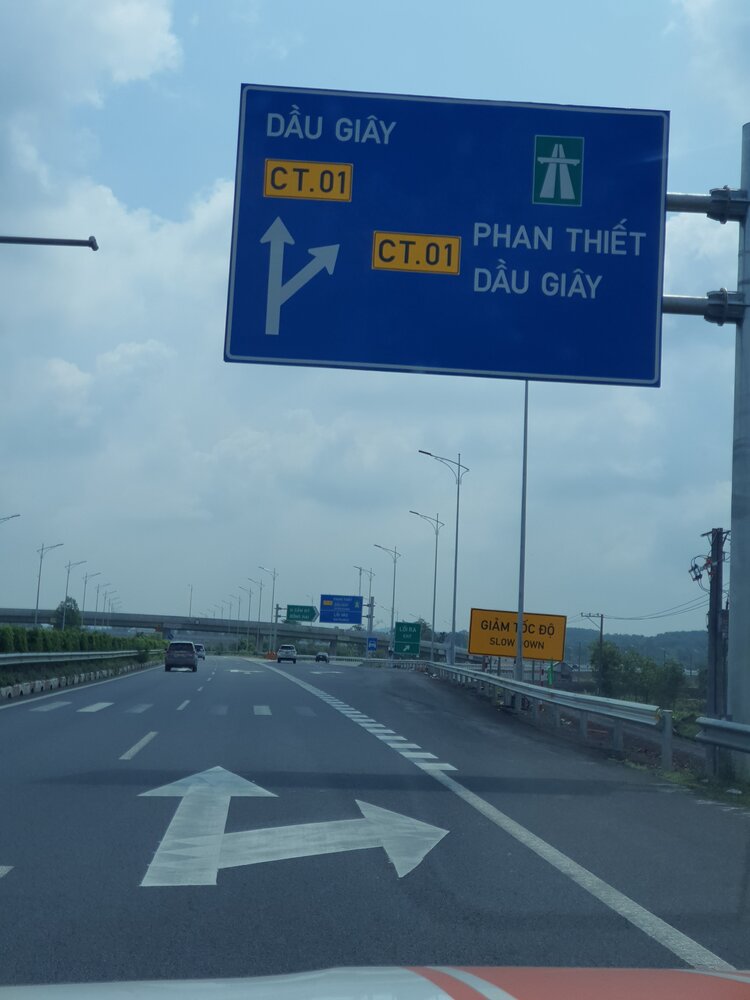 Lộ trình SG - Lâm Đồng bằng cao tốc Phan Thiết