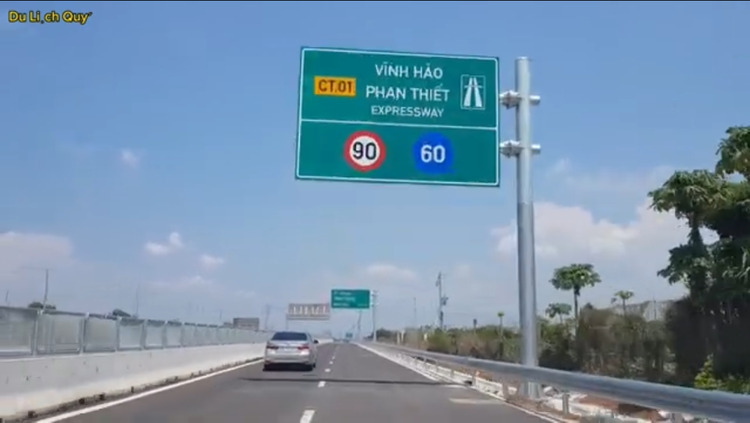 Cao tốc Vĩnh Hảo - Phan Thiết và Nha Trang - Cam Lâm thông xe từ 10h sáng ngày 19/5