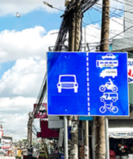 Biển báo chia làn trên QL1, đoạn qua Trảng Bom - Đồng Nai bất cập, khó hiểu Biển báo chia làn trên QL1, đoạn qua Trảng Bom - Đồng Nai bất cập, khó hiểu