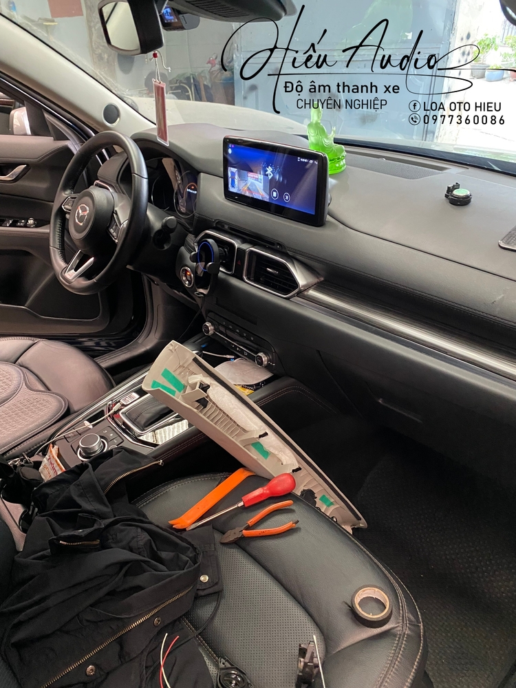 Mazda Cx5 bỏ âm thanh Bose theo xe, Nâng Cấp Bose xịn sò Mexico và Harman Kadon tại Hiếu Audio.