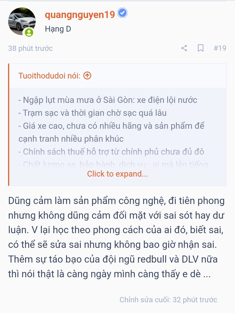 Top 10 lý do khiến người Việt vẫn e dè với xe điện