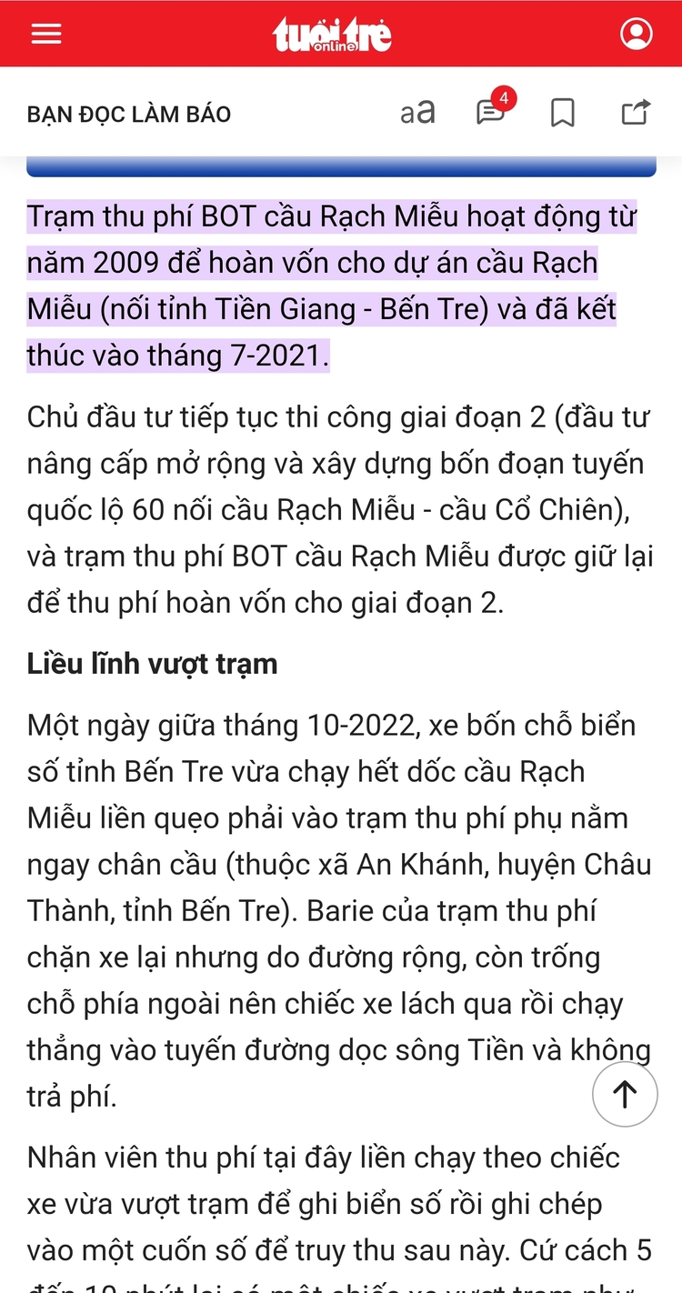 Cầu Rạch Miễu 2 xin lùi tiến độ thêm một năm, tăng tổng mức đầu tư hơn 1.600 tỷ đồng