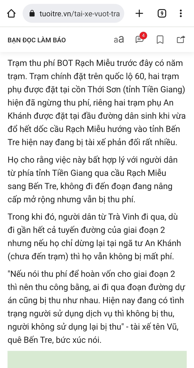 Cầu Rạch Miễu 2 xin lùi tiến độ thêm một năm, tăng tổng mức đầu tư hơn 1.600 tỷ đồng