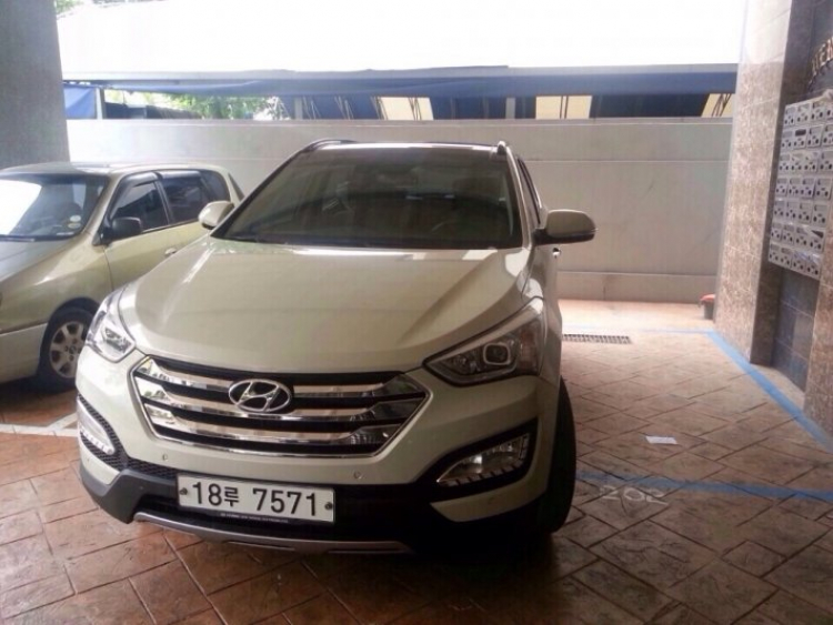 Hyundai SantaFe bản full nội địa Hàn Quốc cực hiếm tại Việt Nam