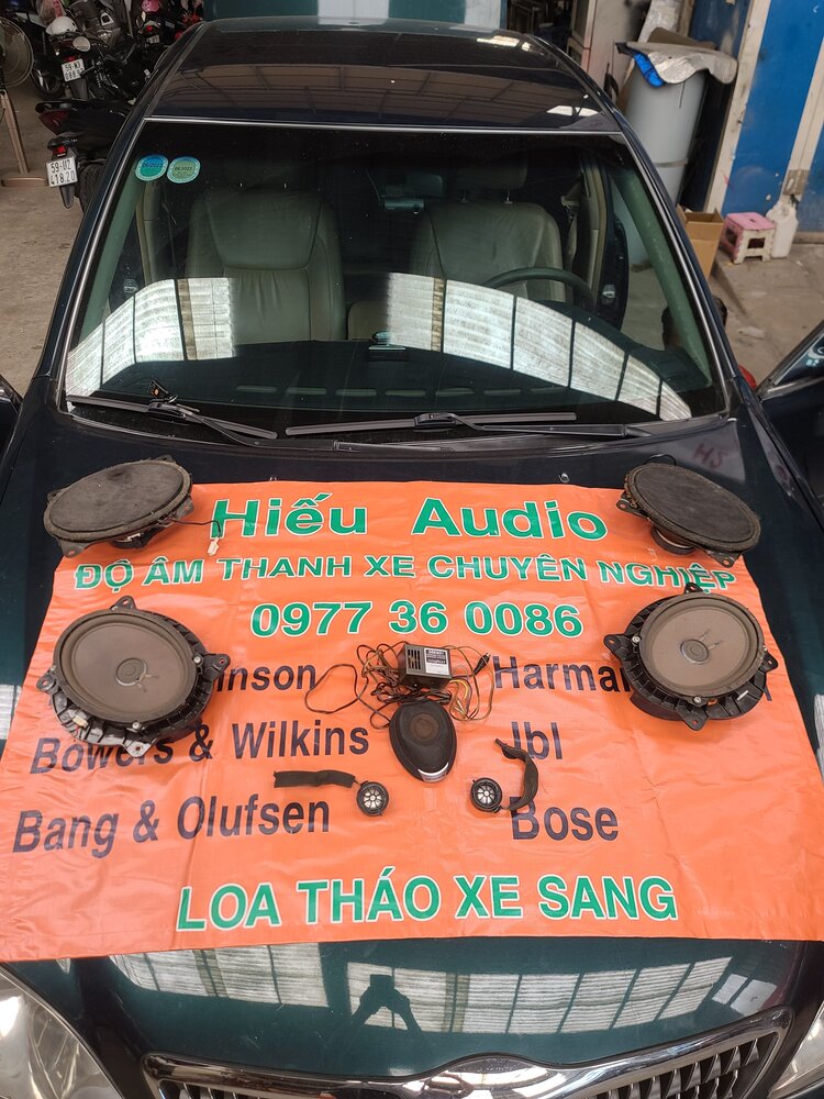 Hiếu Audio Mark : Chuyên Loa  tháo xe sang:  Độ âm thanh  - Nâng cấp âm thanh xe hơi.