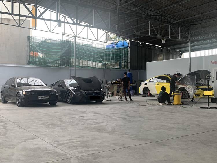 GARAGE TÍN PHÁT. 2/117 Đường Số 8,Bình Hưng Hòa,Bình Tân (Đối diện Aeon Tân Phú).