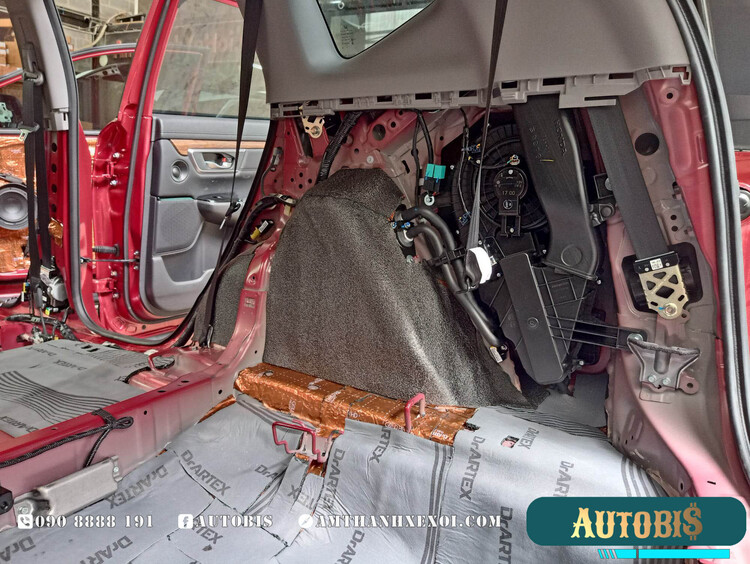 Honda CR-V Nâng Cấp Âm Thanh Thương Hiệu Quartorigo & Helix Tại Autobis