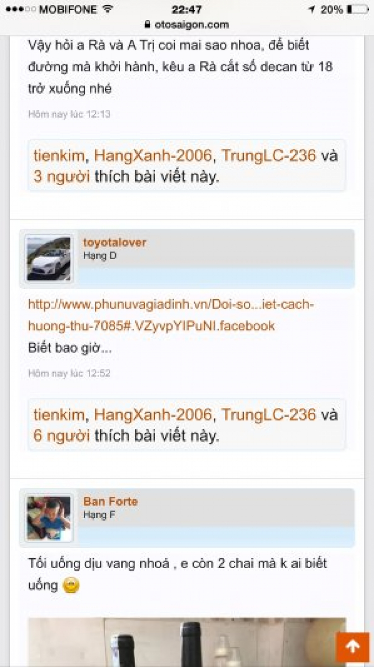 CAMRY CLUB (phần 2)- Đời xe từ 2013 .Giao lưu, chia sẻ chuyện ngoài lề đầy văn hoá!!! CAMRY CLUB (phần 2)- Đời xe từ 2013 .Giao lưu, chia sẻ chuyện ngoài lề đầy văn hoá!!!