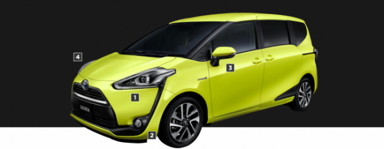 Toyota Sienta: Xe gia đình 7 chỗ dành riêng cho Nhật