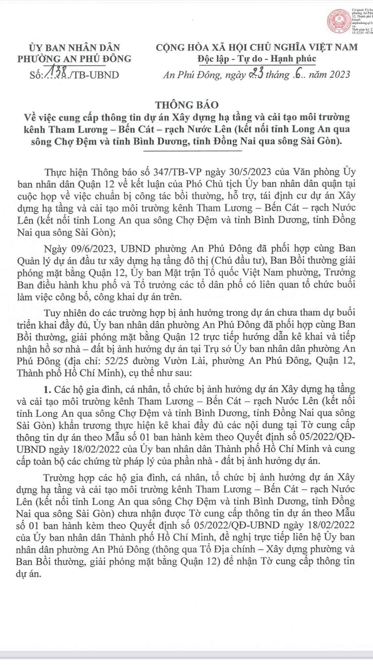 Cầu Vàm Thuật An Phú Đông Quận 12 bắc qua Phường 5 Gò Vấp đã thông xe 31/12/2020 đất An Phú Đông tăng nóng nhất Q.12 Cầu Vàm Thuật An Phú Đông Quận 12 bắc qua Phường 5 Gò Vấp đã thông xe 31/12/2020 đất An Phú Đông tăng nóng nhất Q.12