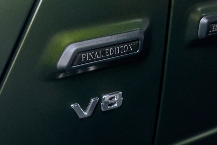 Mercedes-Benz G500 Final Edition, "hơi thở" cuối cùng của động cơ V8 trên G-Class