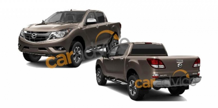 Mazda BT-50 Facelift 2016 lại lộ thêm ảnh