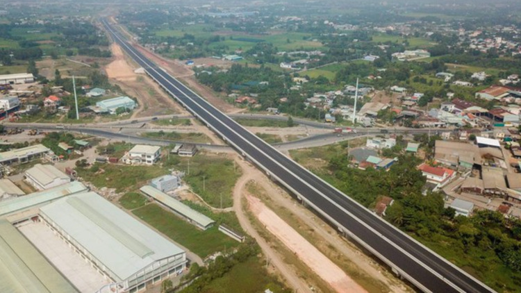 Cao tốc Bến Lức - Long Thành được lùi thời gian hoàn thành đến 9/2025