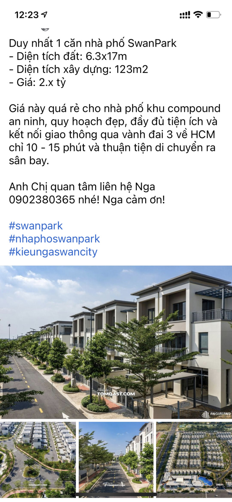 Swanbay nhơn trạch giảm giá 50%