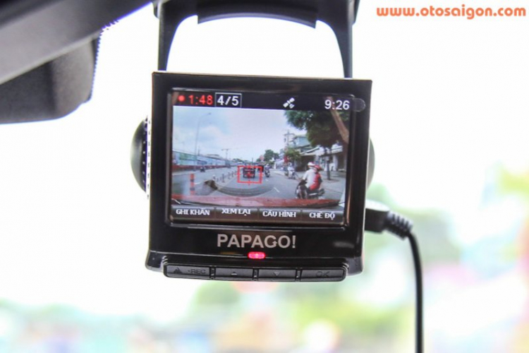 Trải nghiệm Camera hành trình Papago! P3