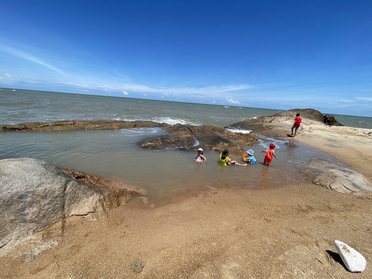 Hồ Cốc ngày cuối tuần