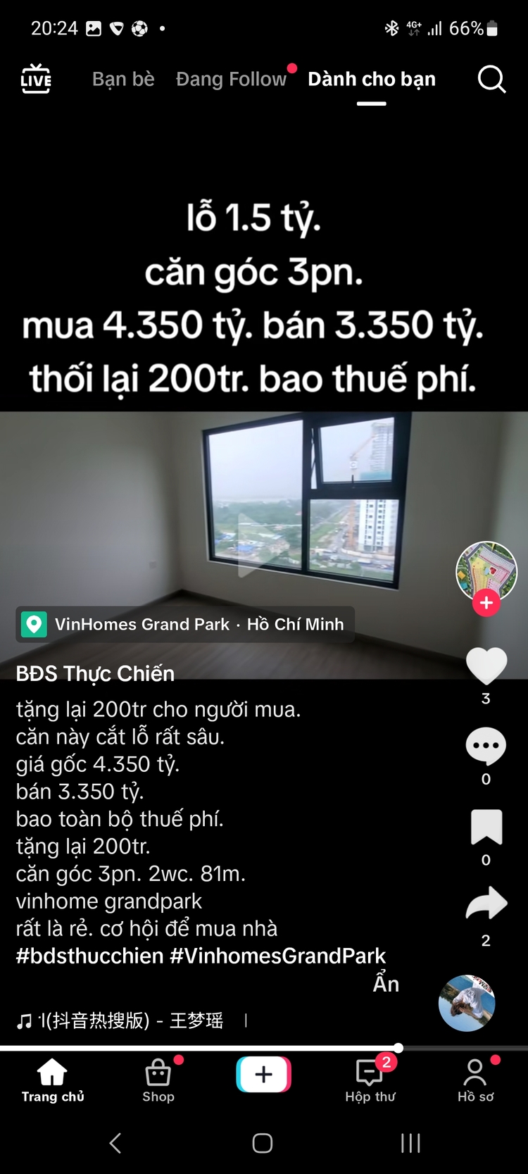 VINHOMES GRAND PARK QUẬN 9 LÀ CÁI “BẪY GẤU” CHO NHỮNG KHÁCH YÊU MÀU HỒNG!