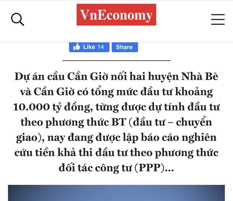 Cập nhật tình hình đất Huyện Cần Giờ