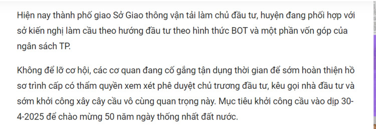 Cập nhật tình hình đất Huyện Cần Giờ