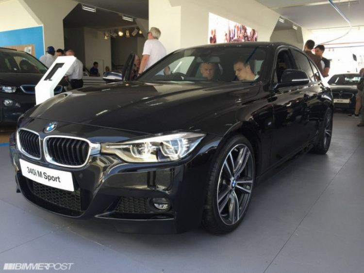 Hình ảnh BMW series 3 F30 bản nâng cấp (facelift) - 340i