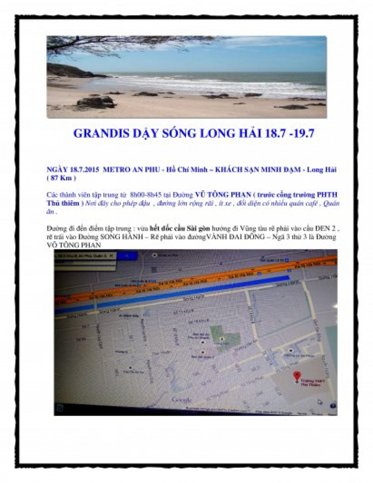 Grandis dậy sóng long hải 18.19/7