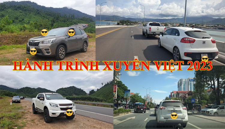 Chuyến đi Xuyên Việt của xe Kia Rio Hatchback