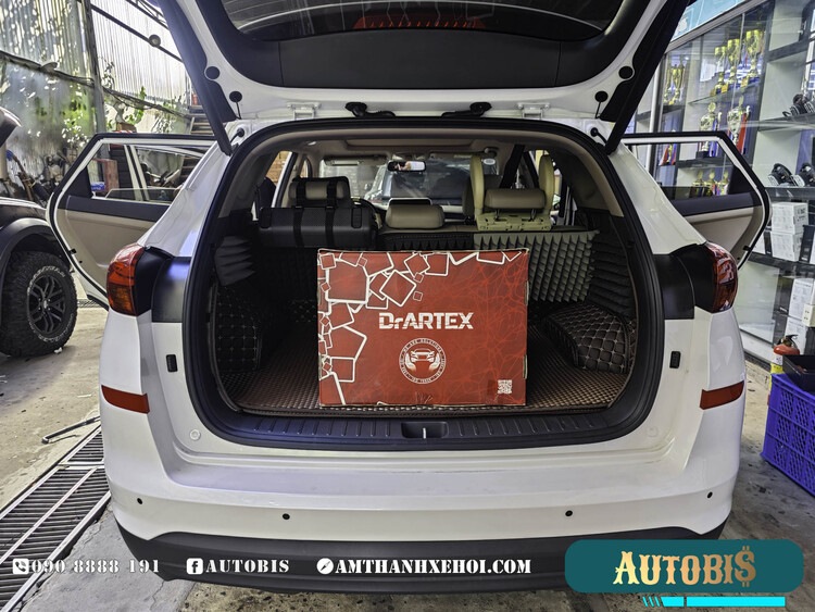 Hyundai Tucson Thi Công Cách Âm 4 Cửa Vật Liệu Thương Hiệu DrARTEX – Made In Russia