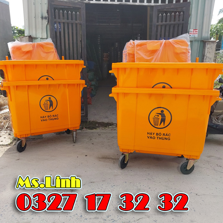 Ngã ngửa vì giá thùng rác 660 lít HDPE tại Minh Khang quá rẻ