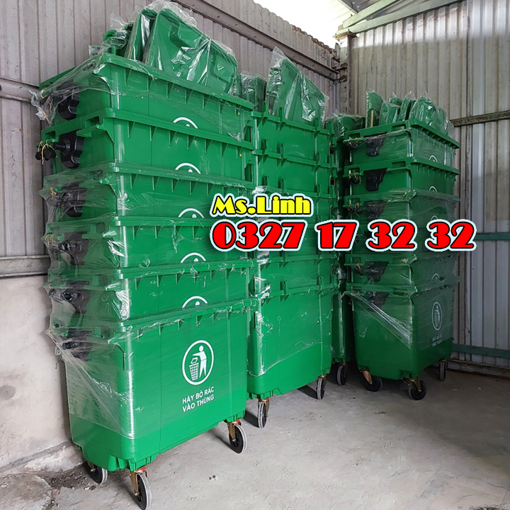 Ngã ngửa vì giá thùng rác 660 lít HDPE tại Minh Khang quá rẻ