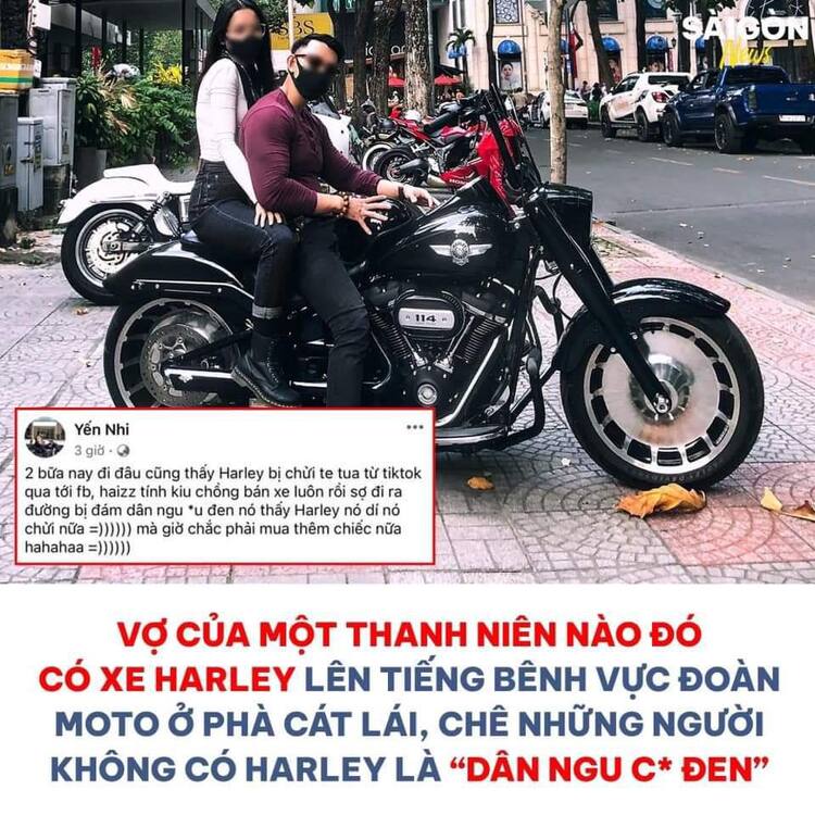 Thành viên nhóm PKL Harley lên tiếng thanh minh vụ việc ẩu đã ở phà Cát Lái