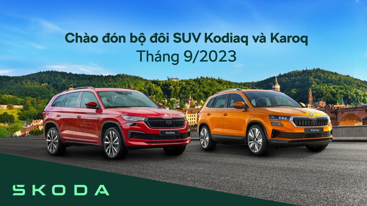 Karoq và Kodiaq. Karoq và Kodiaq.