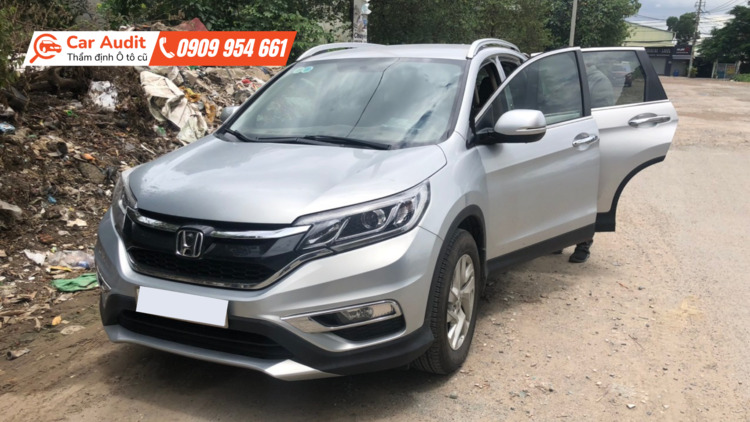 Nhật ký check xe Honda CRV 2016 - Xe có va chạm, thợ dọn kỹ nhìn vẻ ngoài khó nhận biết