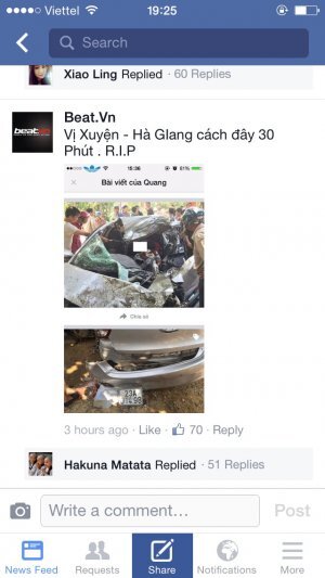 Tai nạn giao thông :(