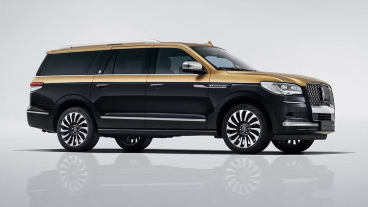 Lincoln Navigator Black Gold Edition bản trục cơ sở dài ra mắt tại Châu Á