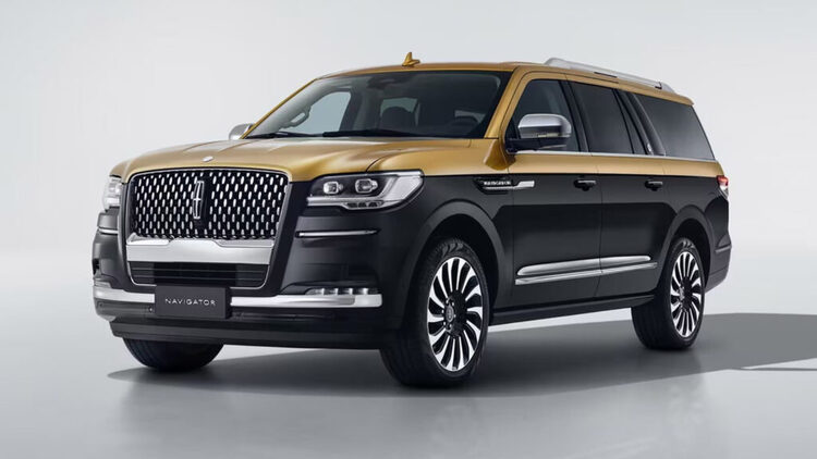 Lincoln Navigator Black Gold Edition bản trục cơ sở dài ra mắt tại Châu Á