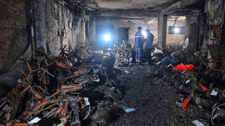 Công bố nguyên nhân vụ cháy làm 56 người tử vong tại Hà Nội do "chập điện xe máy tay ga"