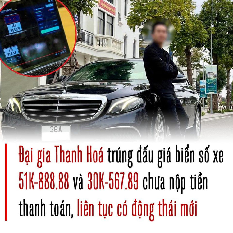 Biển số "siêu VIP" 51K-888.88 được đấu giá hơn 32 tỷ đồng