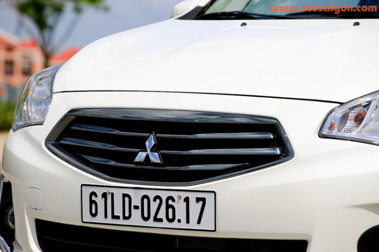 Đánh giá Mitsubishi Attrage: cực kì thực dụng Đánh giá Mitsubishi Attrage: cực kì thực dụng