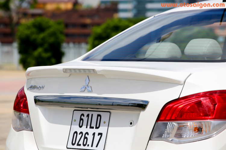 Đánh giá Mitsubishi Attrage: cực kì thực dụng Đánh giá Mitsubishi Attrage: cực kì thực dụng