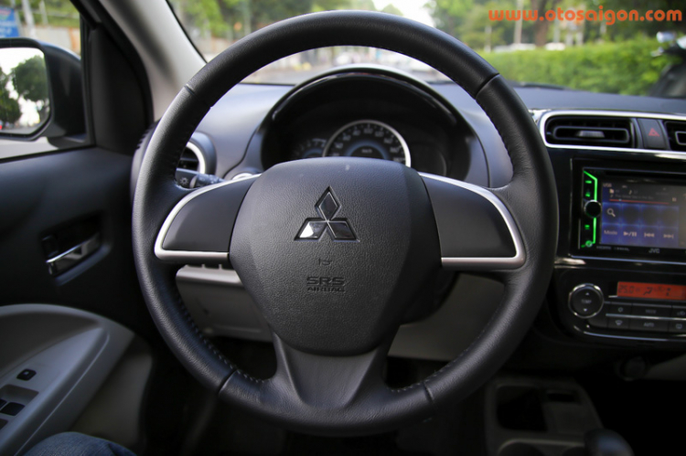 Đánh giá Mitsubishi Attrage: cực kì thực dụng Đánh giá Mitsubishi Attrage: cực kì thực dụng